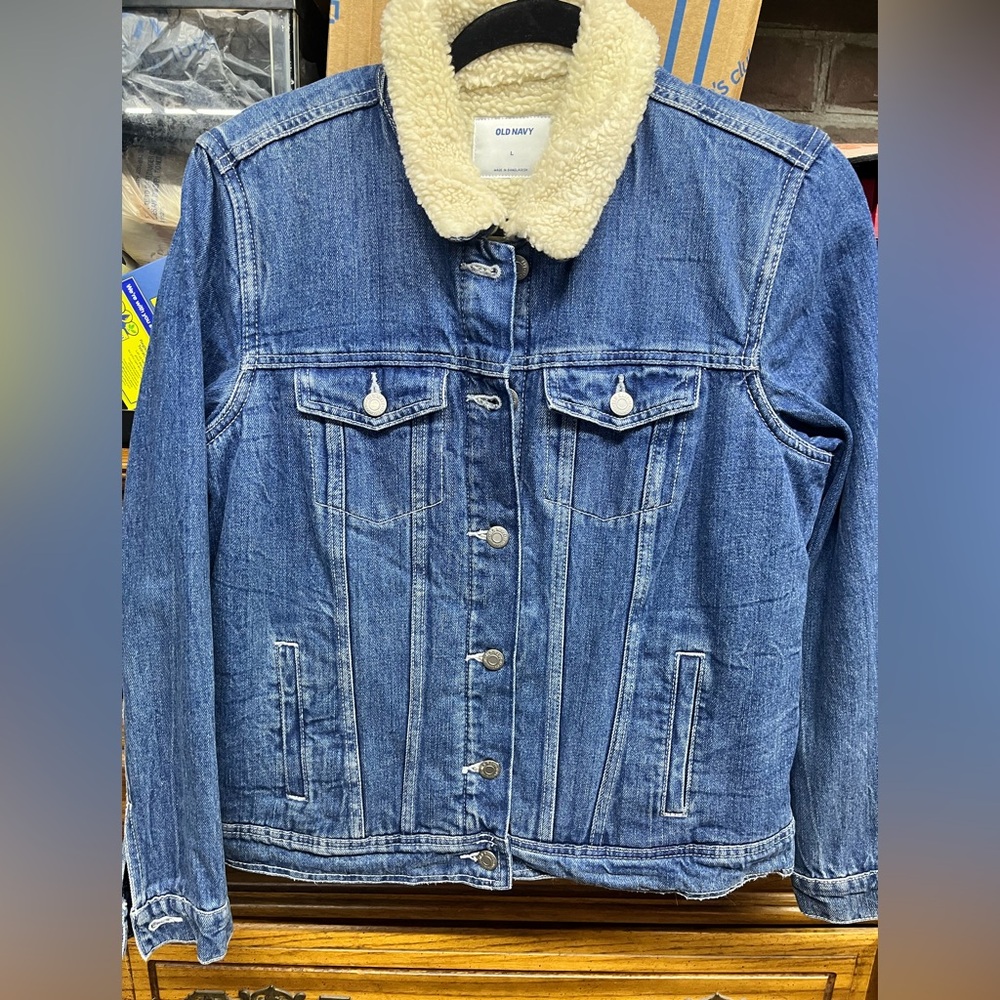 Women’s faux fur lined Jean jacket
